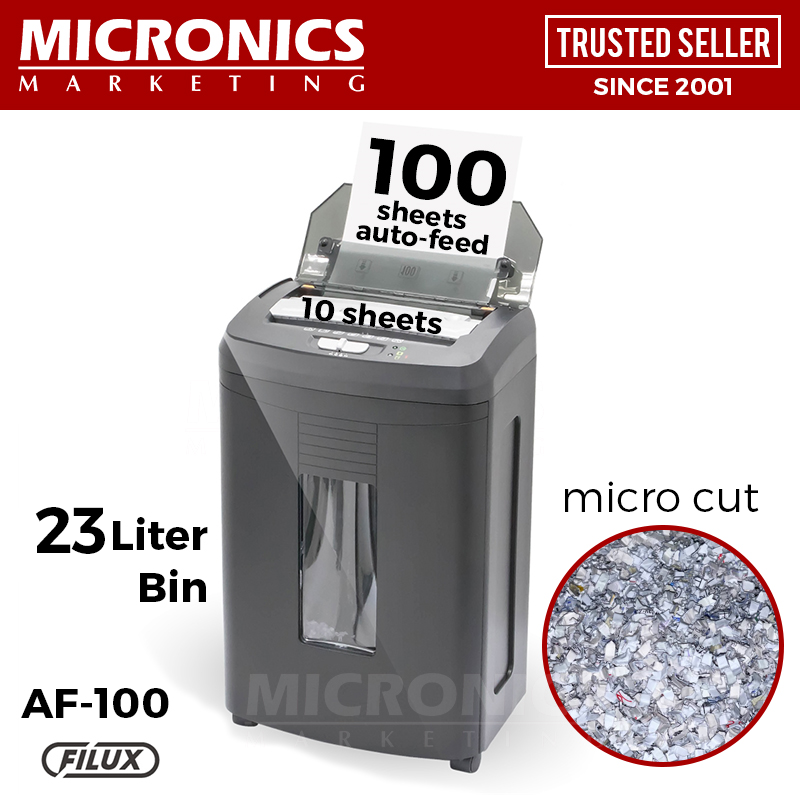 PAPER SHREDDER Micronics Marketing